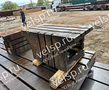 Тумба чугунная 1000х560х500 мм с Т-образными пазами